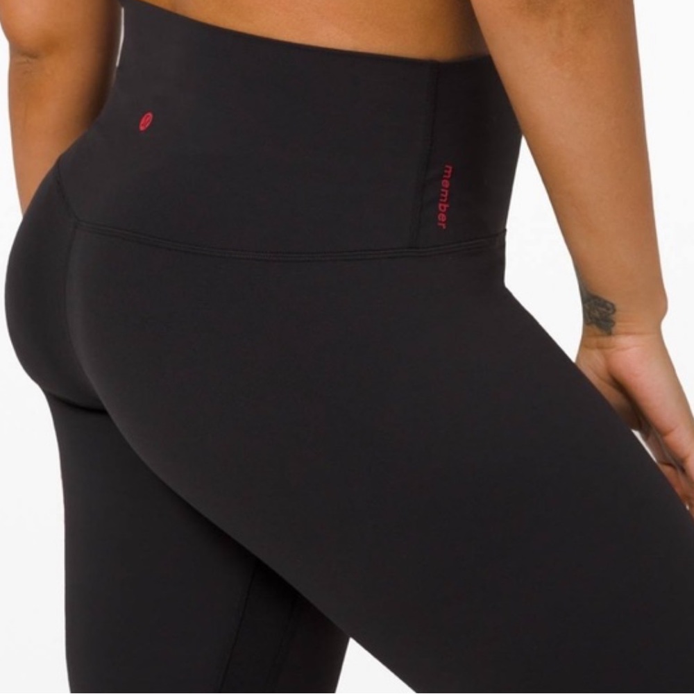 Limited Edition Lululemon Align Pant 25” MEMBER* in Black size 6